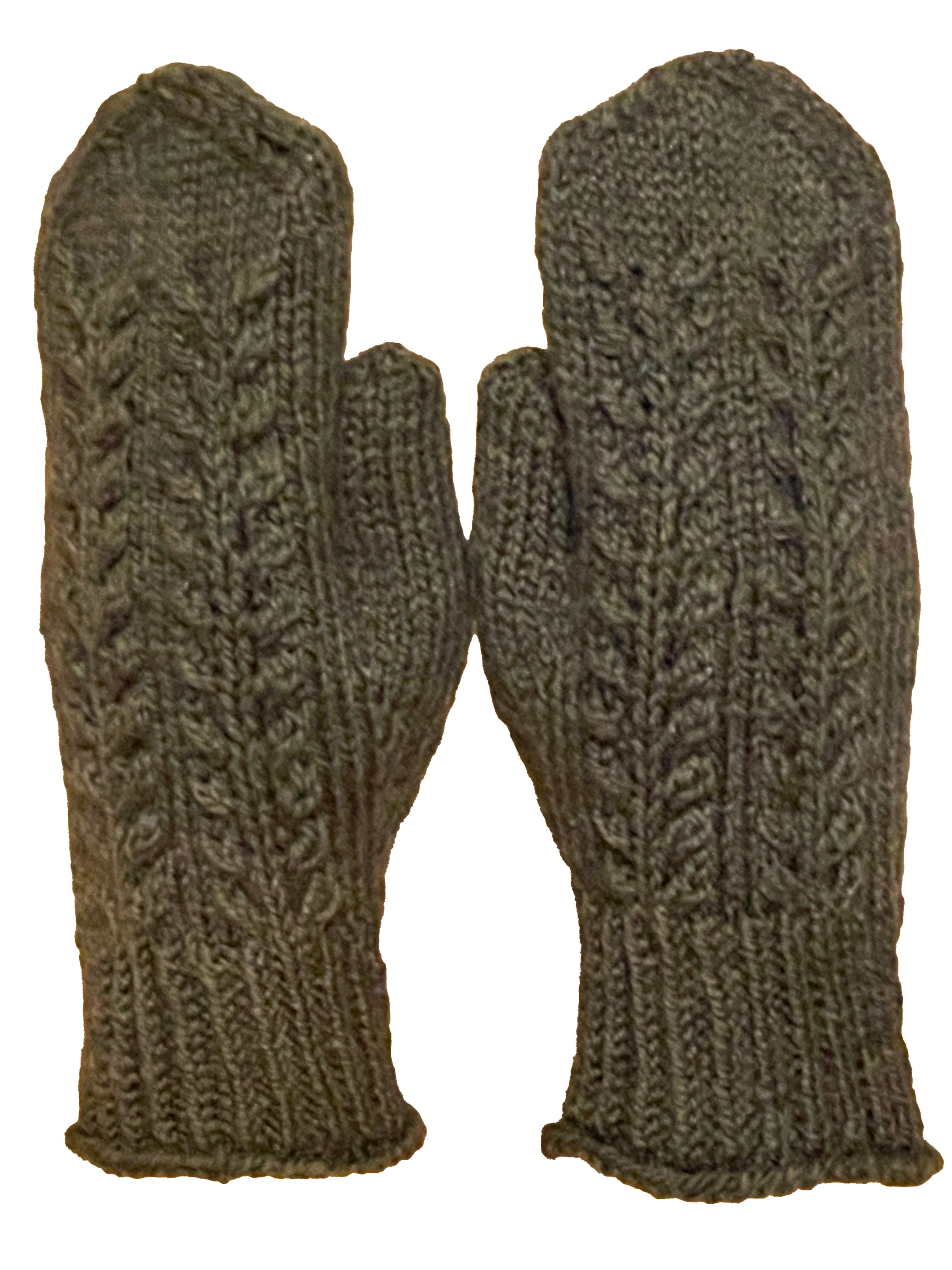 HF Pattern: Fern Mittens Knit
