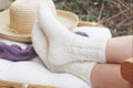SO Pattern: Maine Island Eyelet Socks