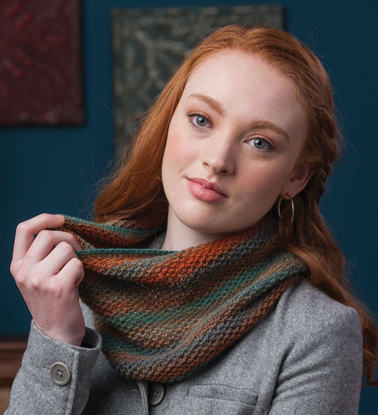 SO Pattern: Textured Gradient Cowl