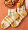 SO Pattern: Toe-up Tweed and the Sportie-Shortie Socks